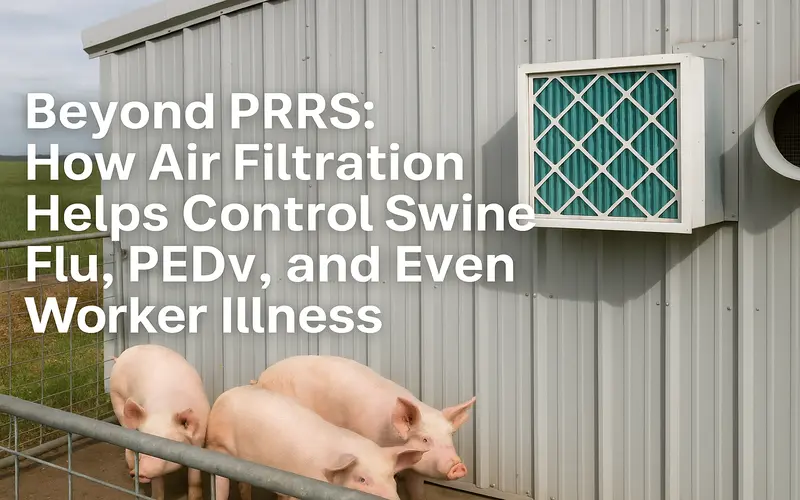 Beyond PRRS How Air Filtration Helps Control Swine Flu PEDv and Even Worker Illness