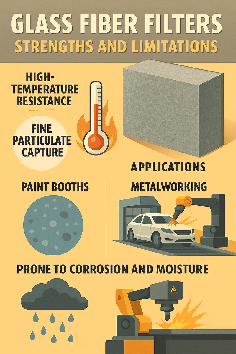 How Glass Fiber, Synthetic, and Activated Carbon Perform in Harsh Environments