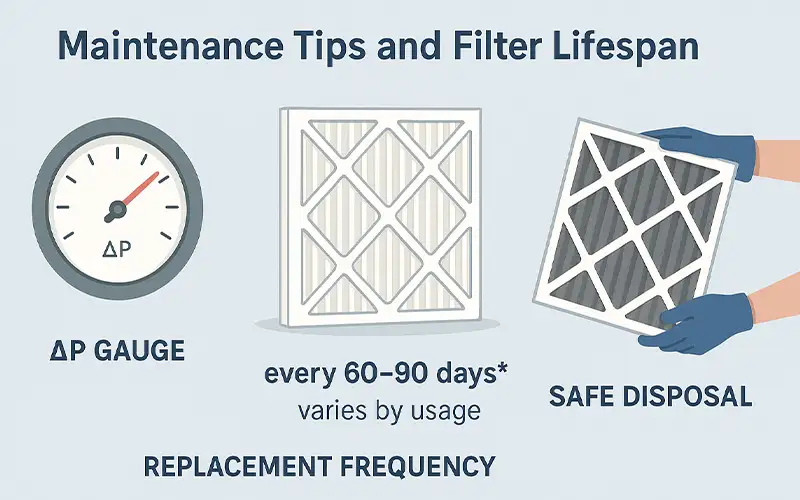 MERV 12 Filter Explained Efficiency Particle Range & HVAC Use