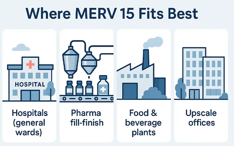 MERV 15 Filters Explained Near-HEPA Performance in Standard HVAC