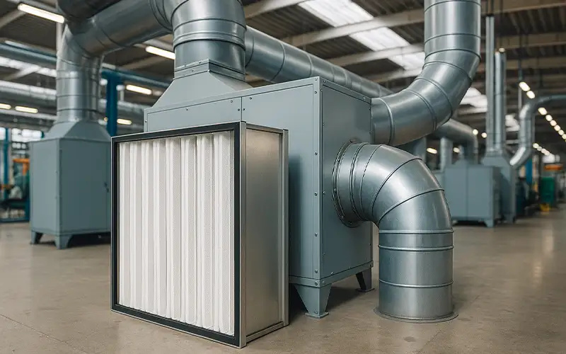 Reducing Industrial Emissions with High-Efficiency Air Filtration