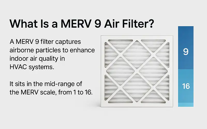What Is a MERV 9 Air Filter and How Does It Work