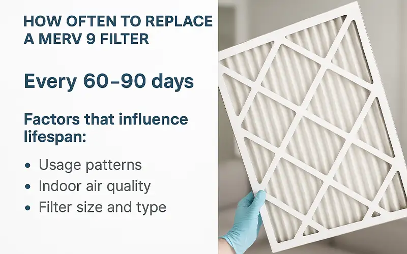 What Is a MERV 9 Air Filter and How Does It Work