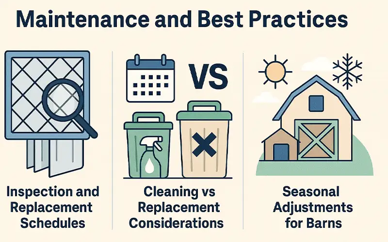 Por qué los Prefiltros son Esenciales en la Ventilación Ganadera