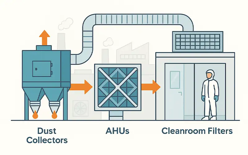 Guía 2025 para la Instalación de Sistemas de Filtración de Aire: Residencial, Comercial e Industrial