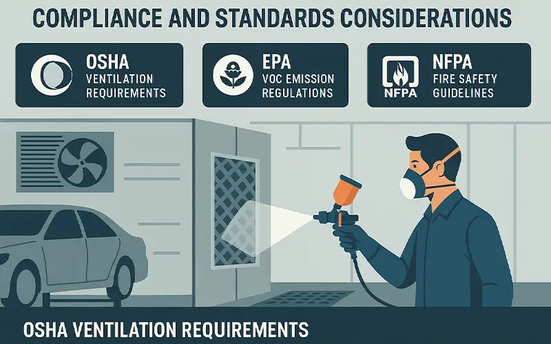 Crossdraft vs Downdraft: Guía de Flujo de Aire en Cabinas de Pintura