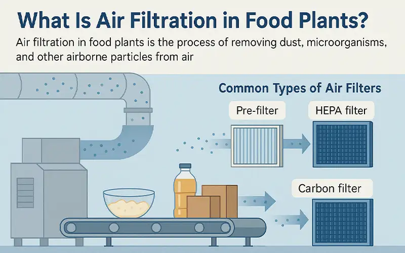 ¿Qué es la Filtración de Aire en Plantas de Alimentos y por qué es importante?
