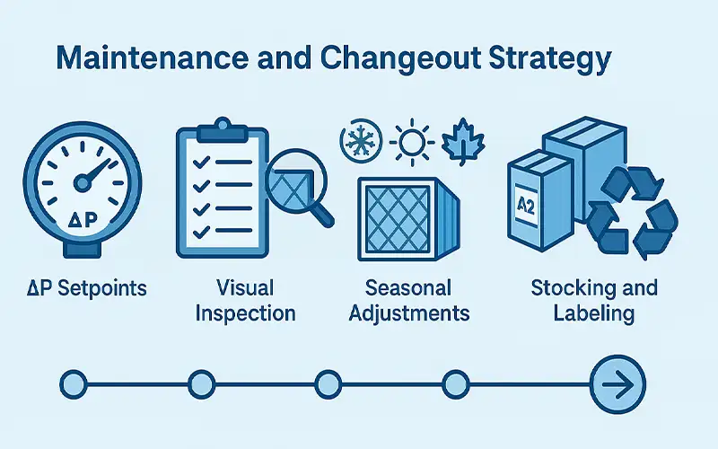 Primera línea de defensa: filtros de panel para protección HVAC