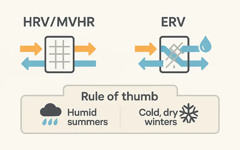 Sistema de Ventilación con Recuperación de Calor HRV: Guía Completa