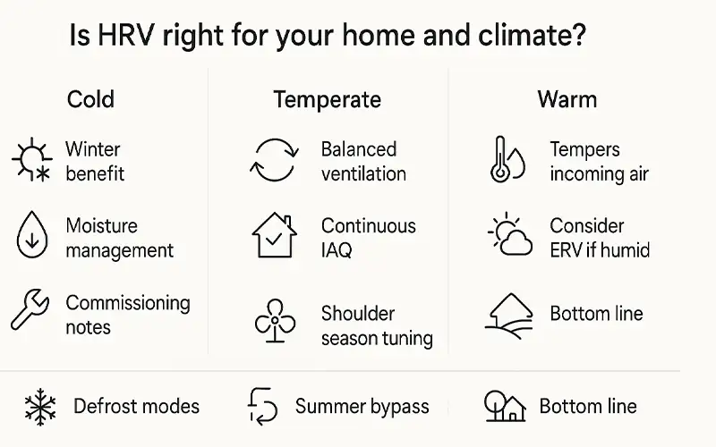 Sistema de Ventilación con Recuperación de Calor HRV: Guía Completa