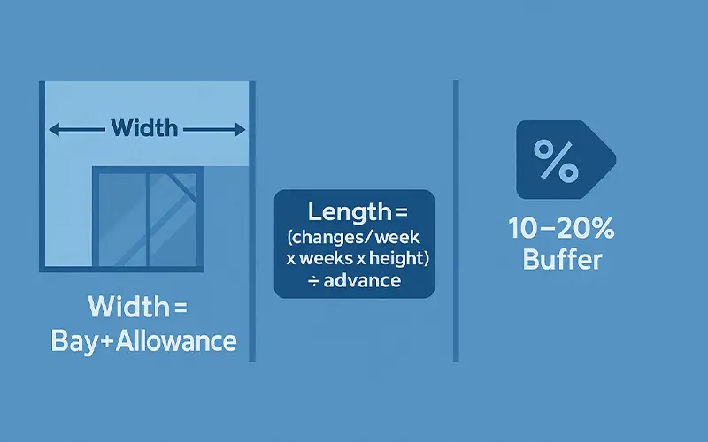 Cómo dimensionar los rollos atrapapintura