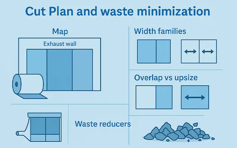 Cómo dimensionar los rollos atrapapintura