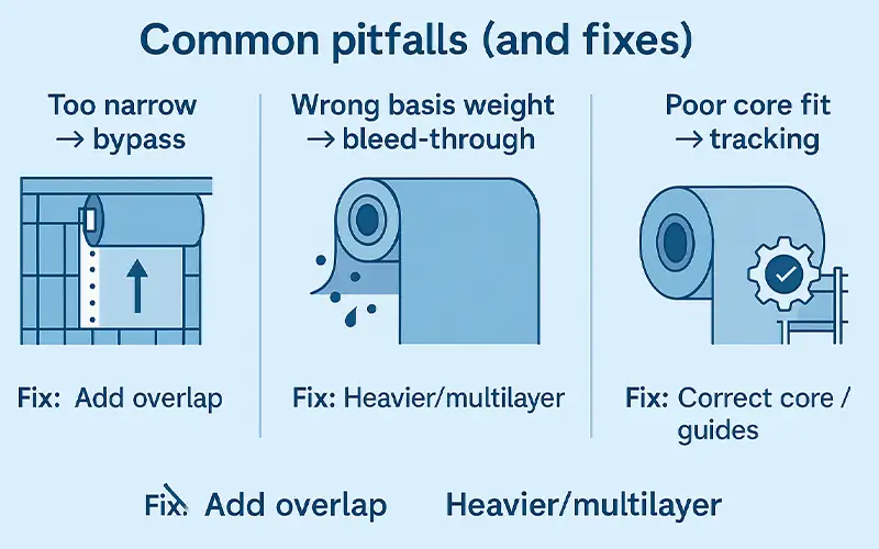 Cómo dimensionar los rollos atrapapintura