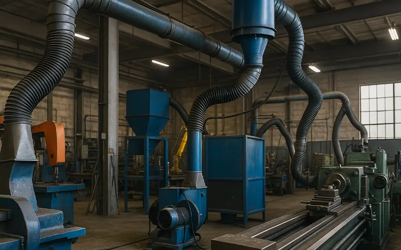 Captura de Polvo Metálico en la Fuente: Filtración Local Explicada