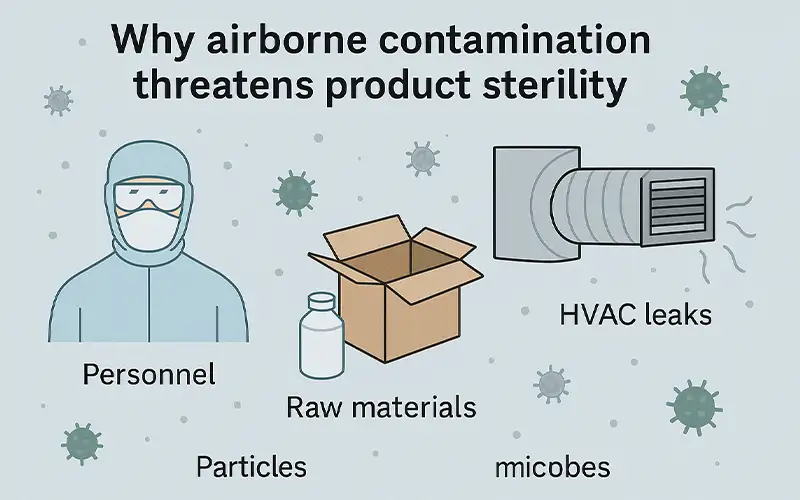 Cómo la Filtración de Aire Protege la Esterilidad del Producto en Salas Blancas Farmacéuticas