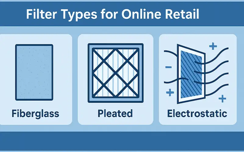 Cómo Elegir los Filtros de Aire Correctos para su Tienda de E-Commerce