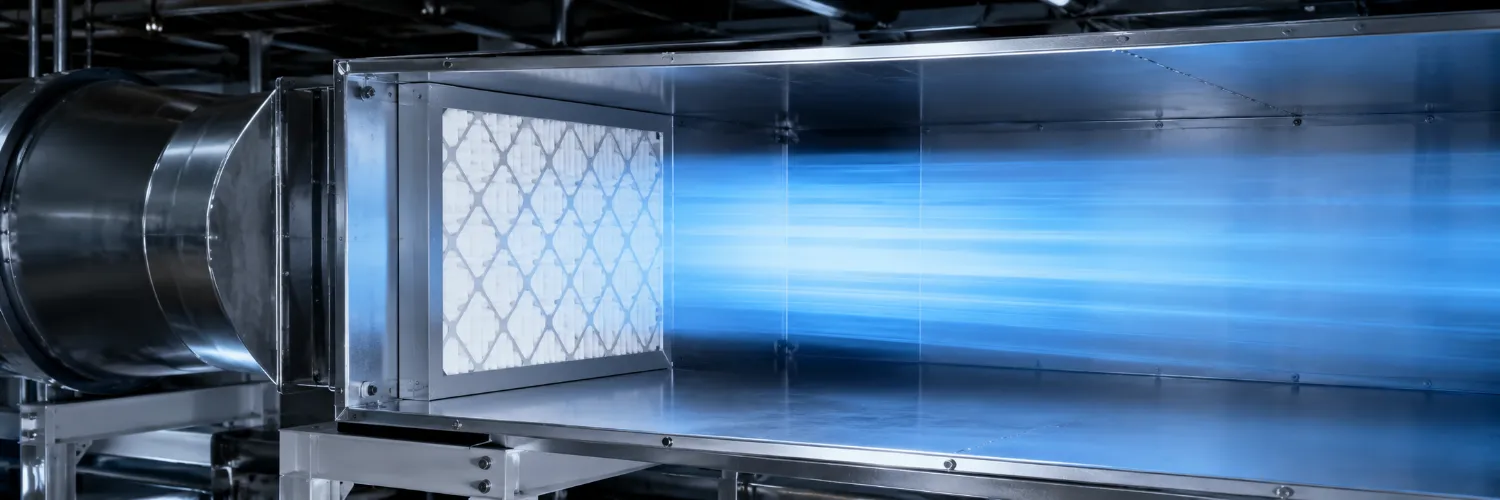Filtro de aire personalizado para sistemas HVAC y ventilación industrial.